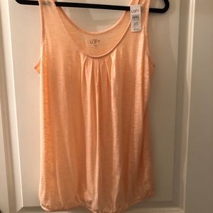 LOFT NWT peach tank